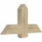 Ekena Millwork Eugene Rough Sawn Timber Gable Bracket, Douglas Fir, 36"W x 19"H x 4"D x 6"F, 13/12 Pitch GBW036X19X0406EUG00RDF - alternate 3
